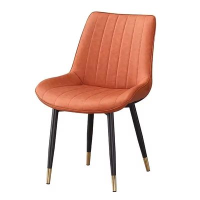 satın al Modern Tasarım Metal Bacakları ve PU Deri Ürün Boyutu W55*D46*H83cm Çevrimiçi üretim