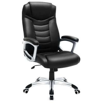 Döner Ergonomik Deri Yönetim Sandalyesi ODM Ergonomik Yönetim Ofis Sandalyesi